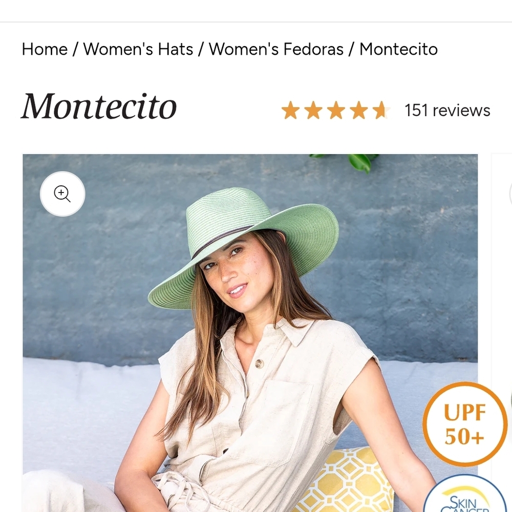 Women's Green Fedora Hat